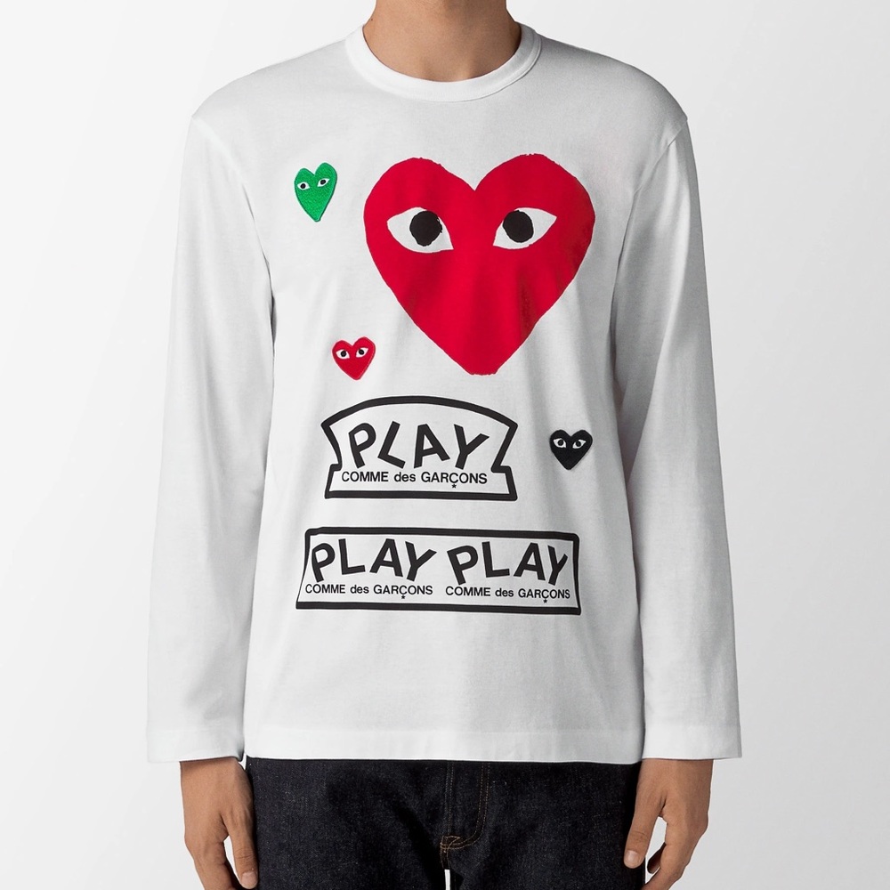 Comme des Garçons Play Red Heart T-Shirt